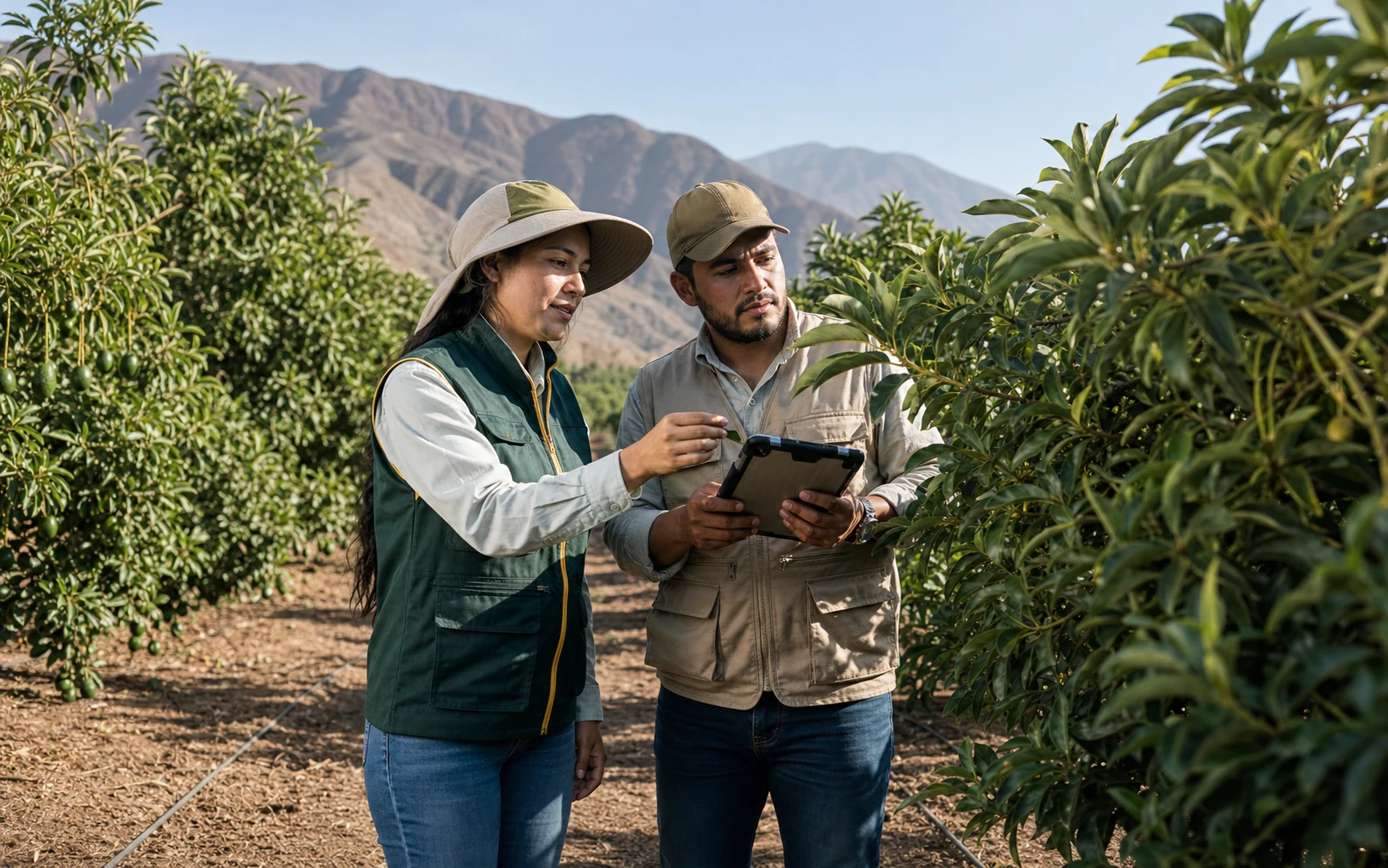 Equipo tecnico IMBA en campo